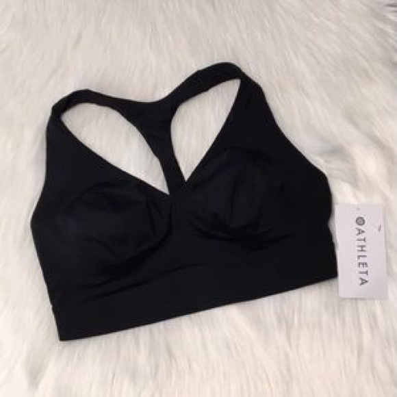 Athleta Yin Bra D/DD Black NWT - Picture 4 of 11